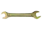 Ключ гаечный рожковый СИБРТЕХ 17х19мм желтый цинк