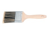 Кисть плоская 75мм 3'' искусственная щетина деревянная ручка MATRIX Golden